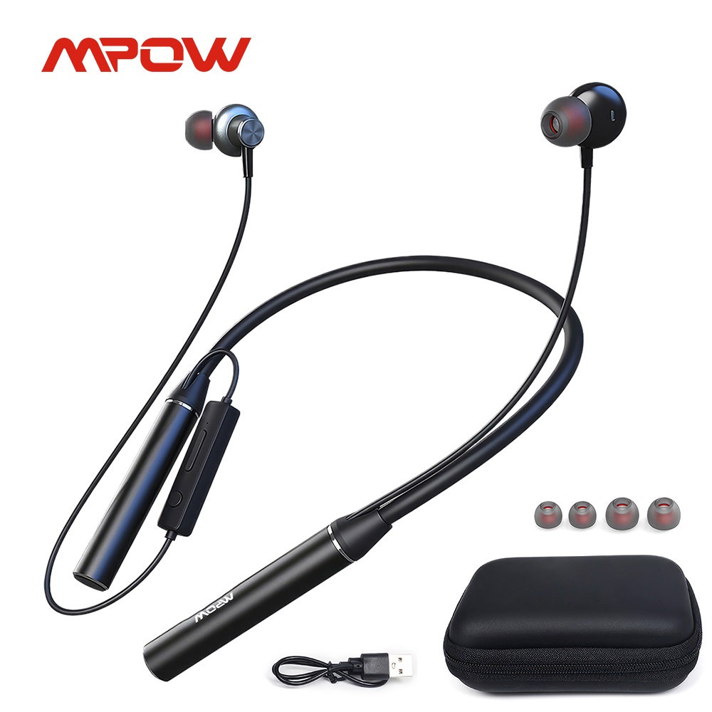 Type C Wired Earphones With Mic - Mpow S530 Bluetooth 5.3 Boyun Bandı