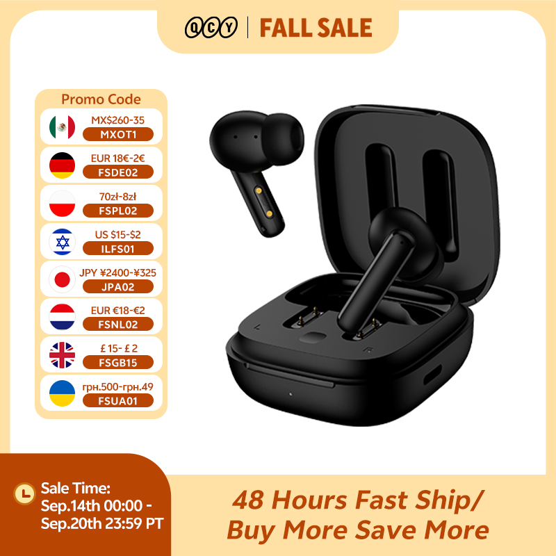 Tws Earbuds Bluetooth 5.3 - QCY T13 ANC Kablosuz Kulaklık Bluetooth