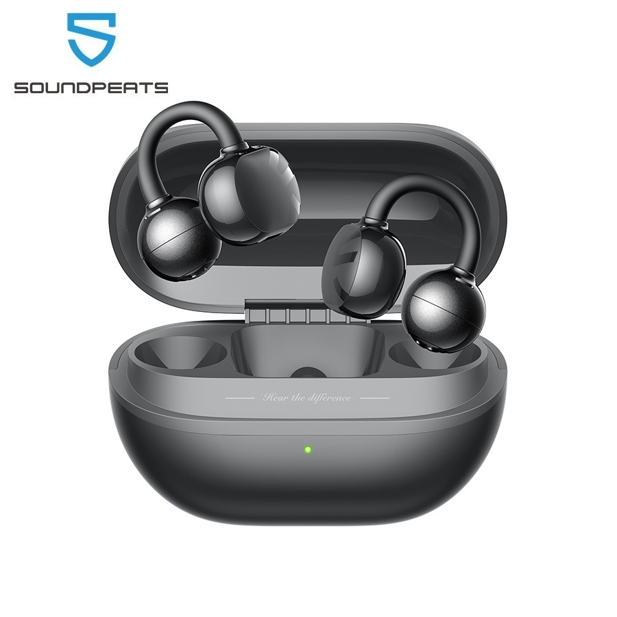 Open Ear Air Conduction Headphones - SoundPEATS POP Clip Kablosuz Kulaklıklar Bluetooth