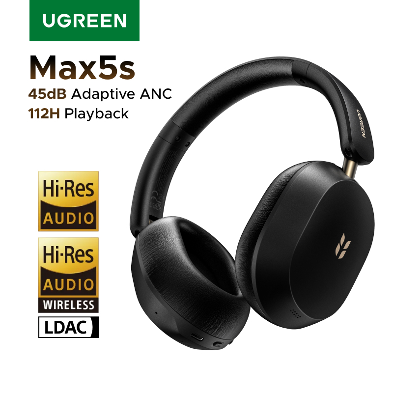 Anc Wireless Over Ear Headphones - 2026 Yeni Yükseltilmiş UGREEN Max5s Kulak