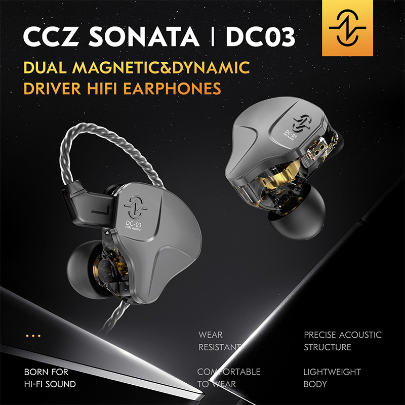 CCZ DC03 IEM Kablolu Kulaklıkl - In Ear Monitors For Singers incelemesi ve fiyatı