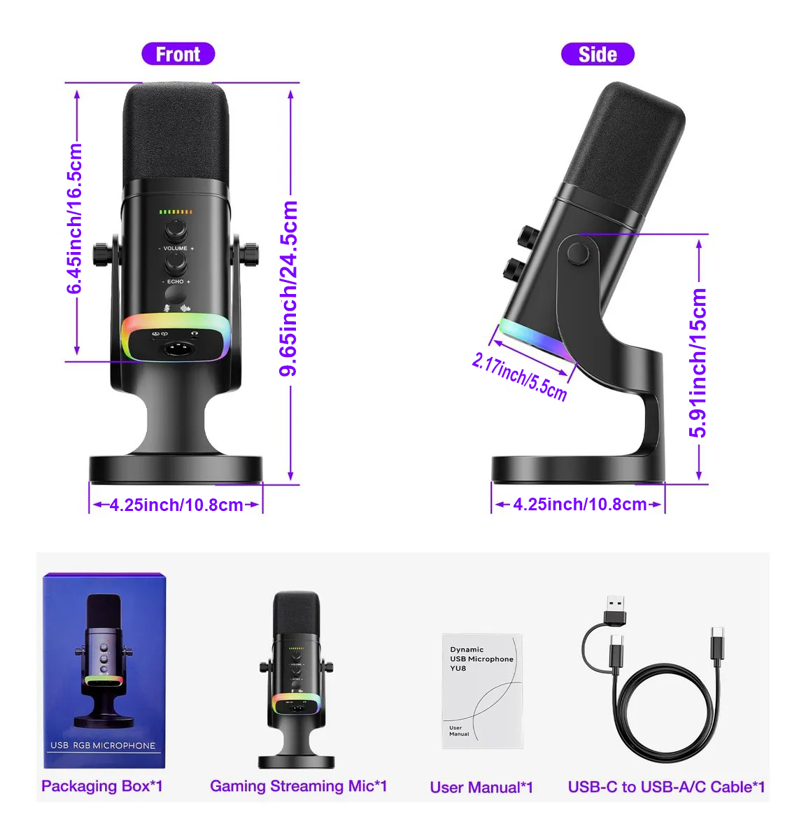Oyun ve Yayın için USB/XLR Din - Gaming Headset With Mic Rgb incelemesi ve fiyatı