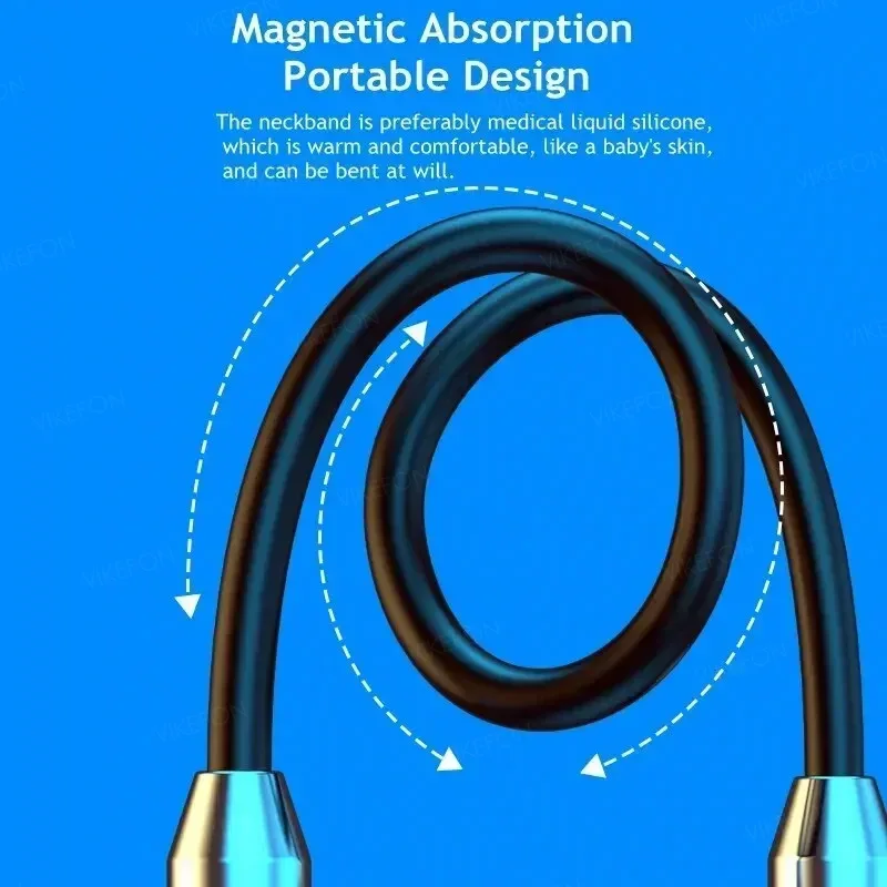 Kablosuz kulaklıklar Bluetooth - Magnetic Neckband Sports Earphones incelemesi ve fiyatı