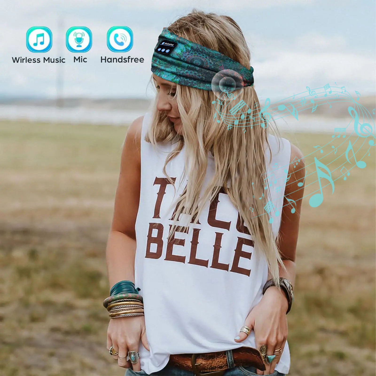 2025 Kablosuz Bluetooth Kulakl - Sleep Mask Headphones Bluetooth incelemesi ve fiyatı