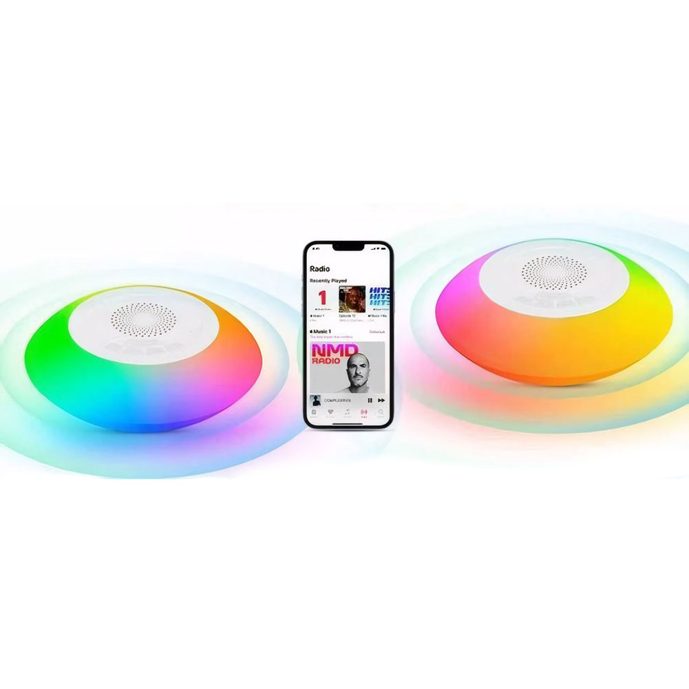 Renkli Işıklı Yüzen Havuz Hopa - Portable Bluetooth Speaker Waterproof Ipx7 incelemesi ve fiyatı