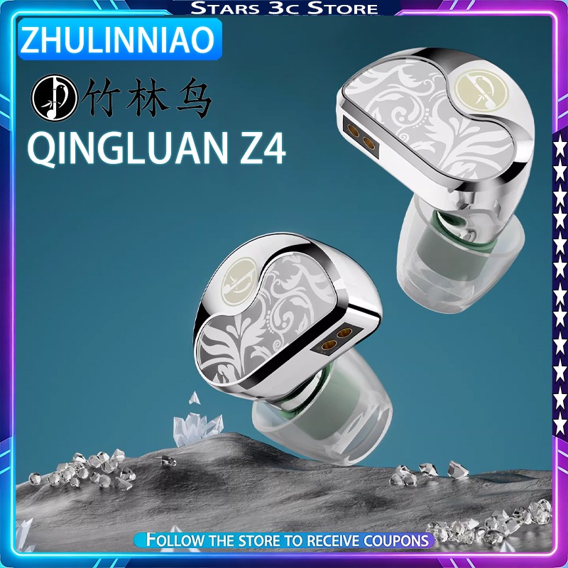 Yeni Zhulinniao Qingluan Z4 HI - Planar Magnetic Iem Earphones incelemesi ve fiyatı
