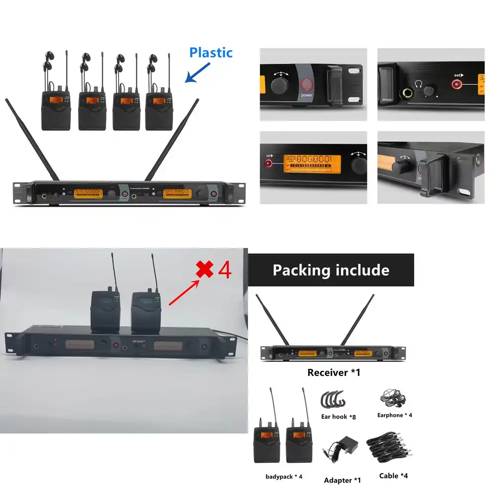 572-603mhz 2050EX Çift Verici  - In Ear Monitors For Singers incelemesi ve fiyatı