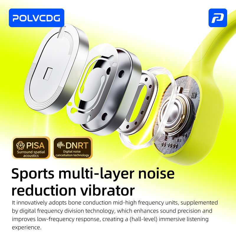 POLVCDG 8G Bellek Kemik İletim - Bone Conduction Running Headphones incelemesi ve fiyatı