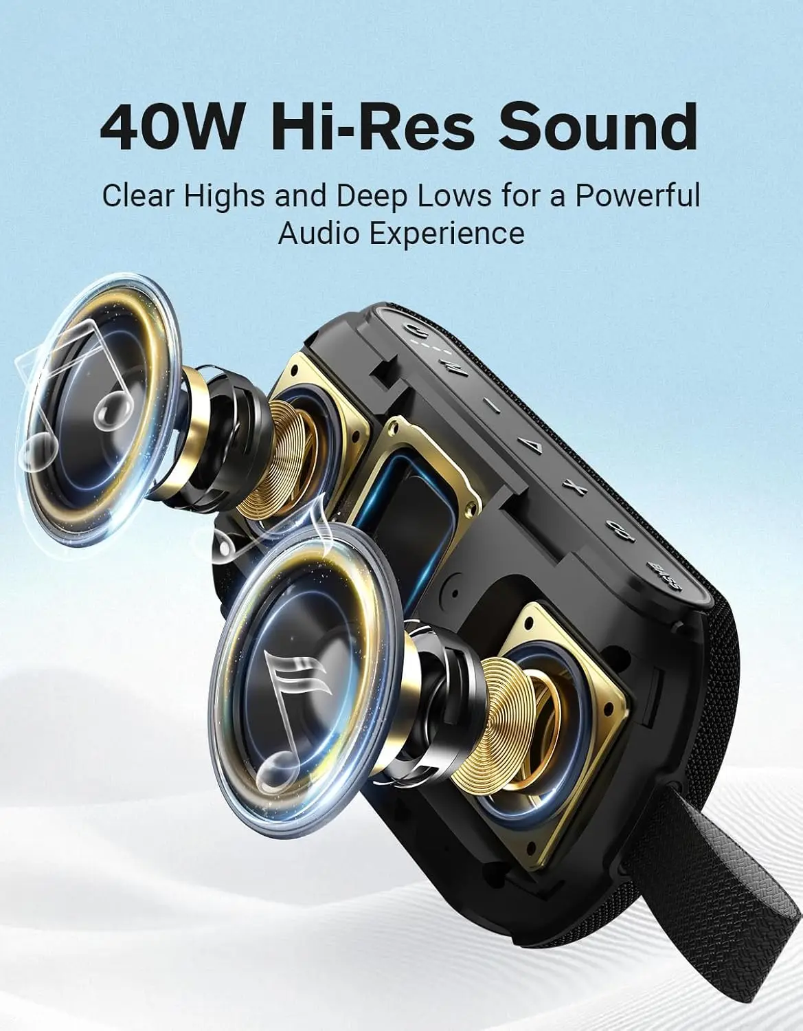 OHAYO 40W Kablosuz Taşınabilir - Portable Bluetooth Speaker Waterproof Ipx7 incelemesi ve fiyatı