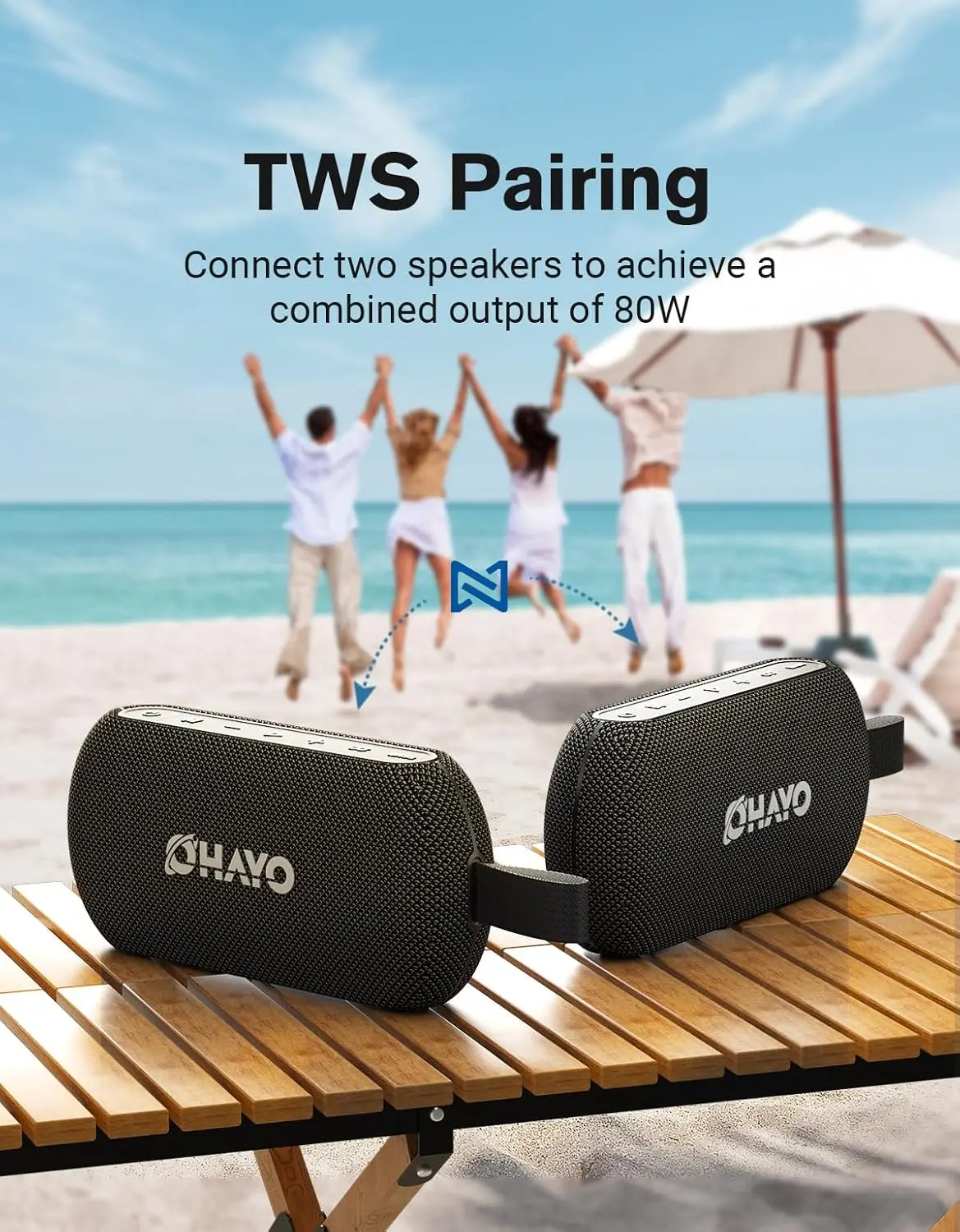 OHAYO 40W Kablosuz Taşınabilir - Portable Bluetooth Speaker Waterproof Ipx7 incelemesi ve fiyatı