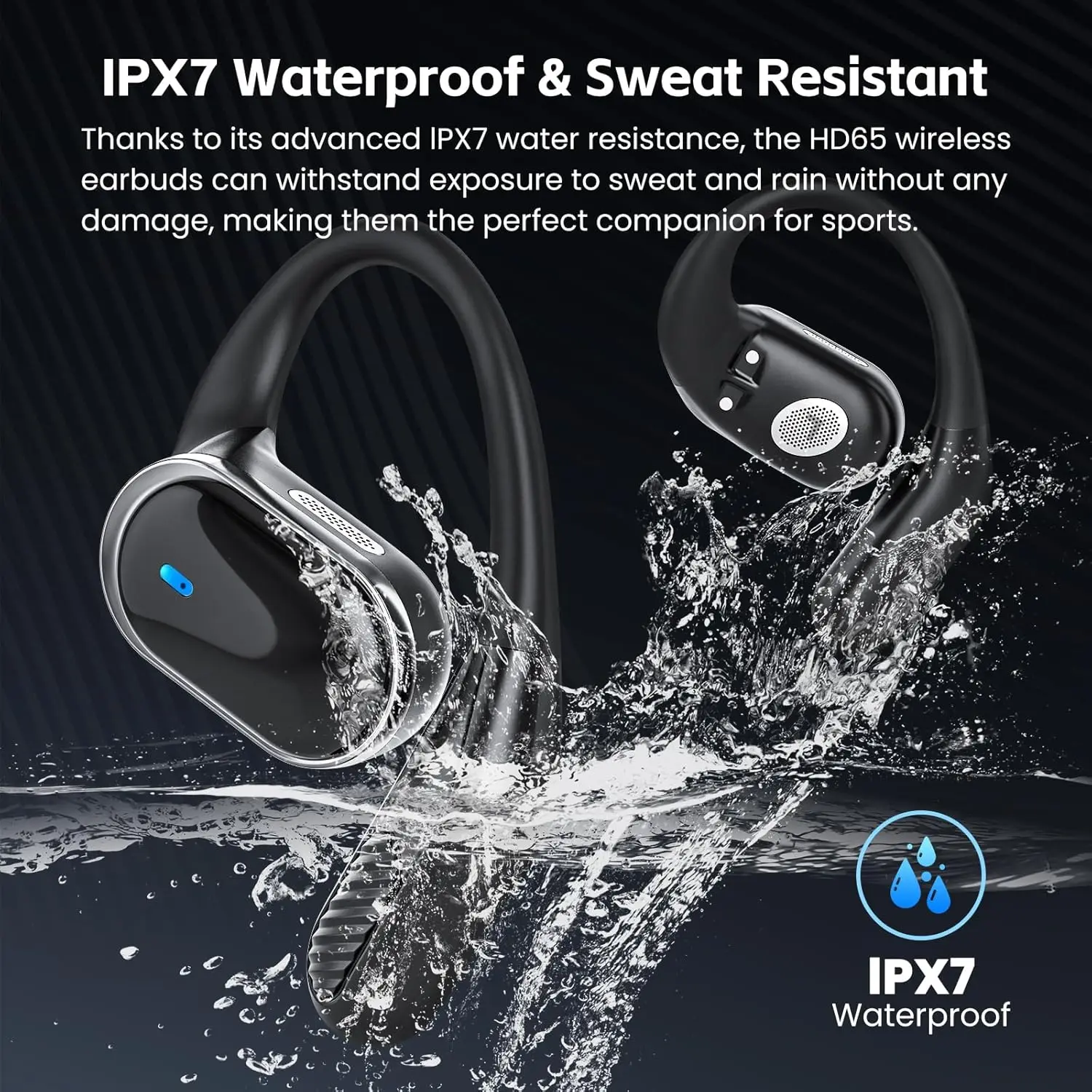 Bluetooth Kulaklık Kablosuz Ku - Open Ear Air Conduction Headphones incelemesi ve fiyatı